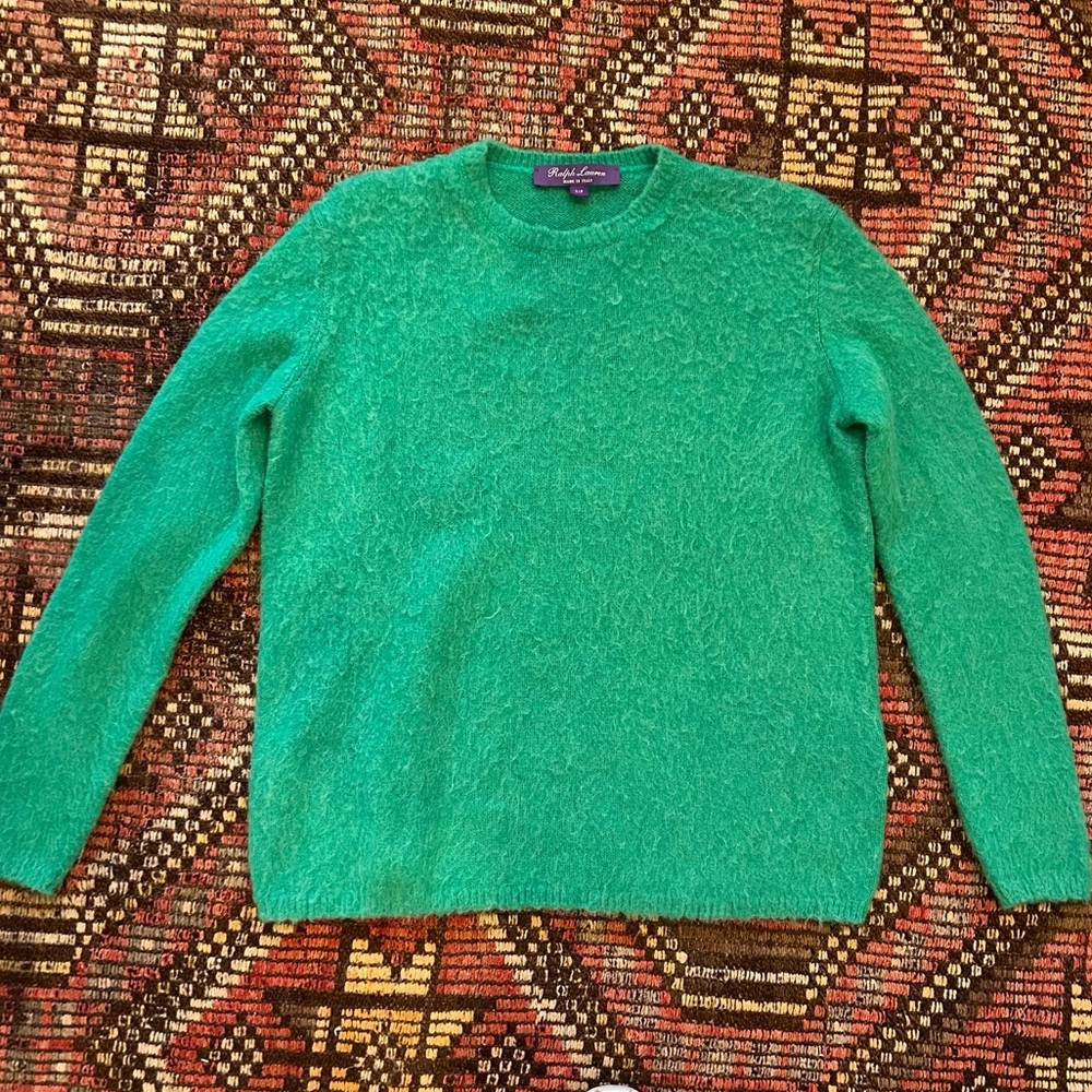 Ralph Lauren Purple Label Cashmere/Alpaca/Silk Sweater size Small